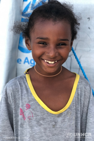 Rahaf, girl in Yemen